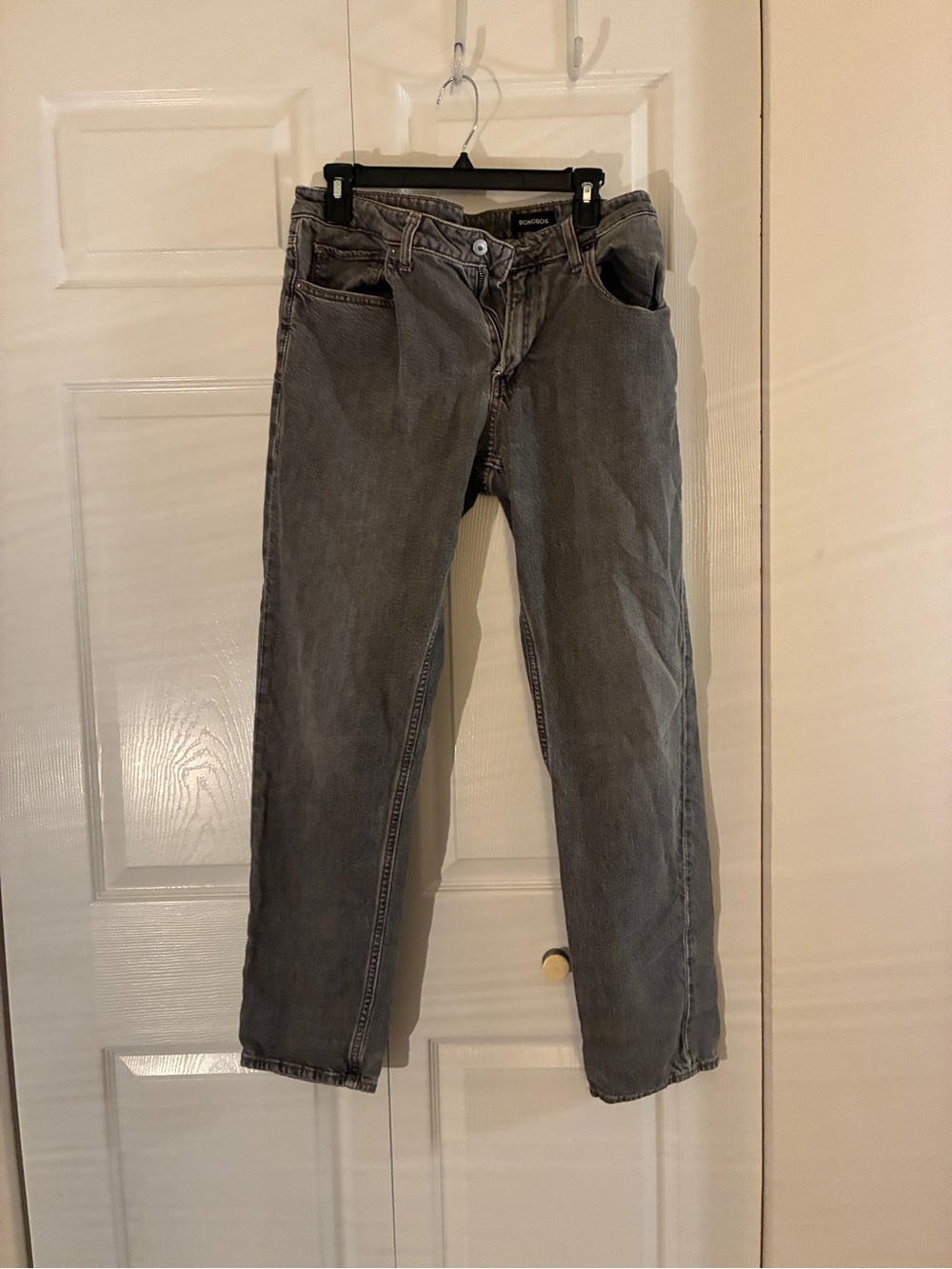 Bonobos Gray Straight-Leg Jeans